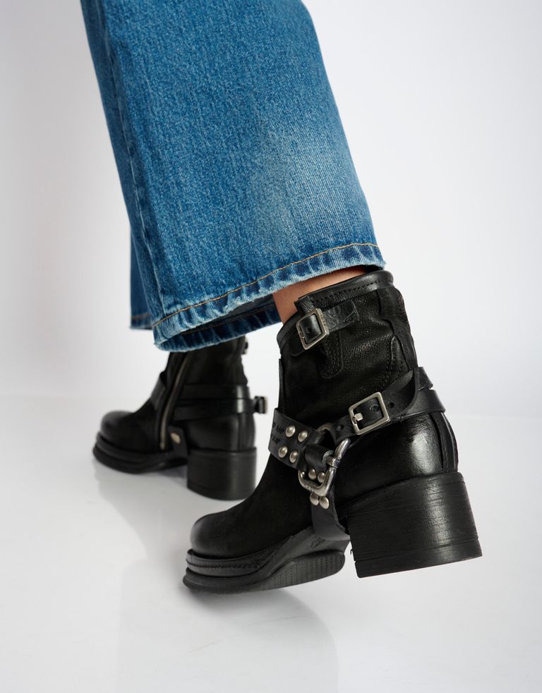 נעלי נשים - A.S. 98 - מגפונים CLIMB - שחור3