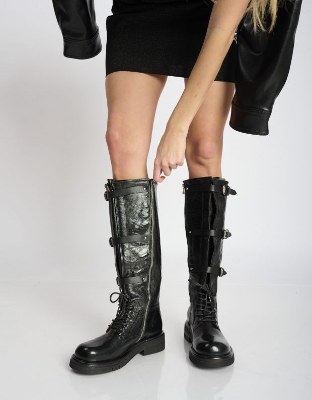 נעלי נשים - A.S. 98 - מגפיים RUBY - שחור