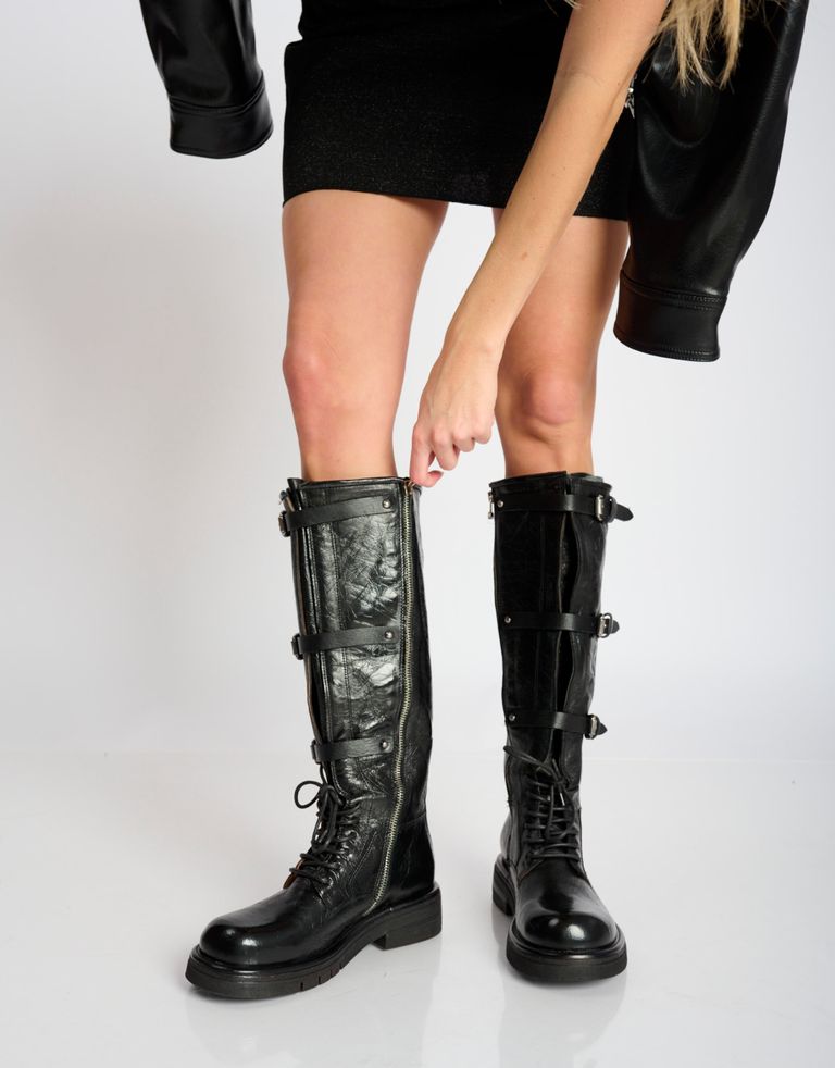 נעלי נשים - A.S. 98 - מגפיים RUBY - שחור1