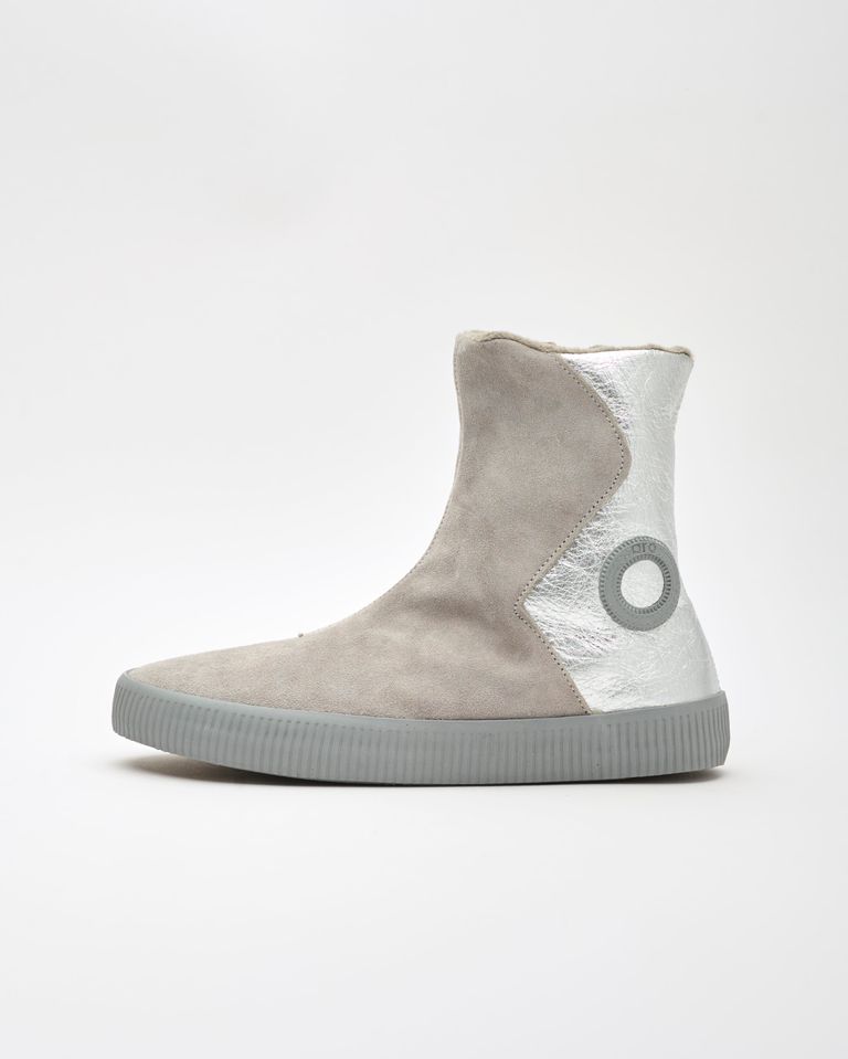 נעלי נשים - Aro - מגפונים משולבים NOELLE - כסף4