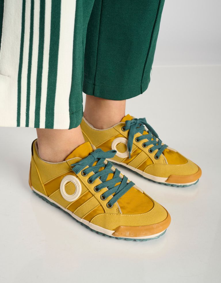 נעלי נשים - Aro - סניקרס IDO B VEGAN - צהוב3