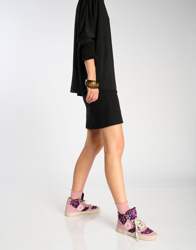 נעלי נשים - Aro - סניקרס מנומרות EMMA - ורוד2