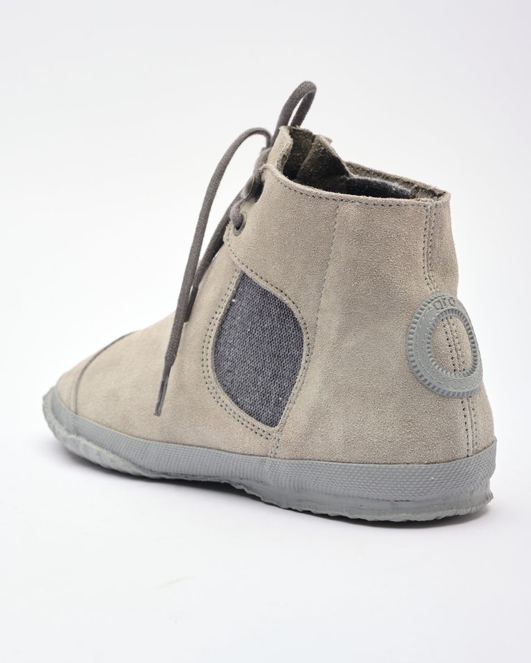 נעלי נשים - Aro - מגפוני זמש WILLY - אפור בהיר4