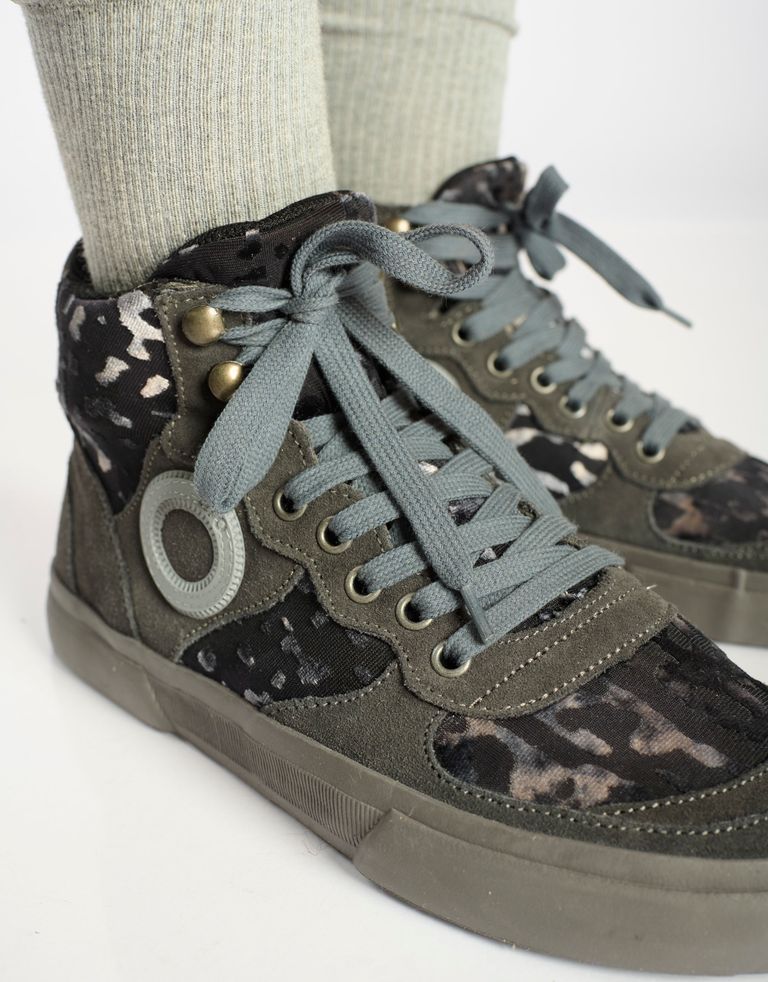 נעלי נשים - Aro - סניקרס מנומרות EMMA - אפור4