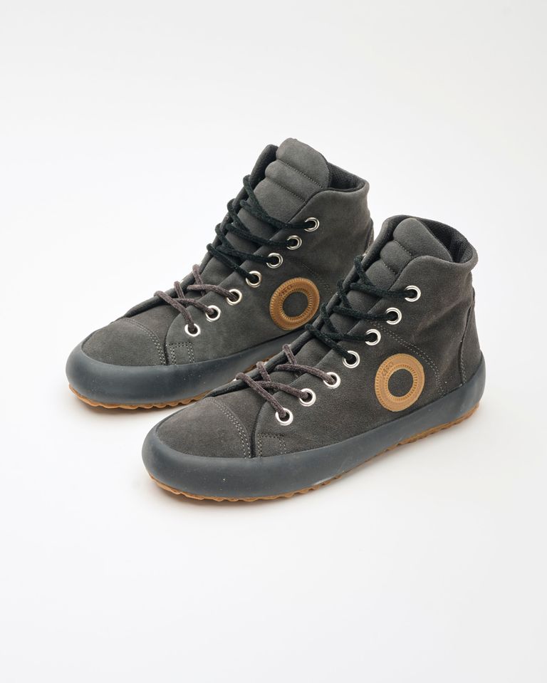 נעלי נשים - Aro - סניקרס זמש גבוהות WEN - אפור2