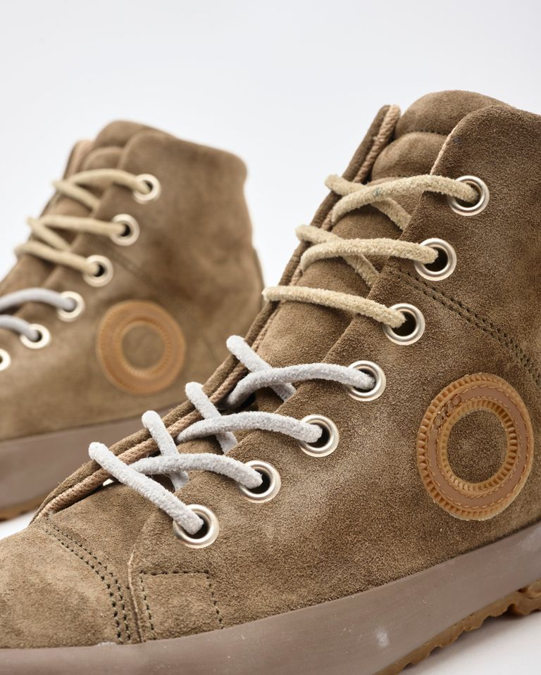 נעלי נשים - Aro - סניקרס זמש גבוהות WEN - חום3