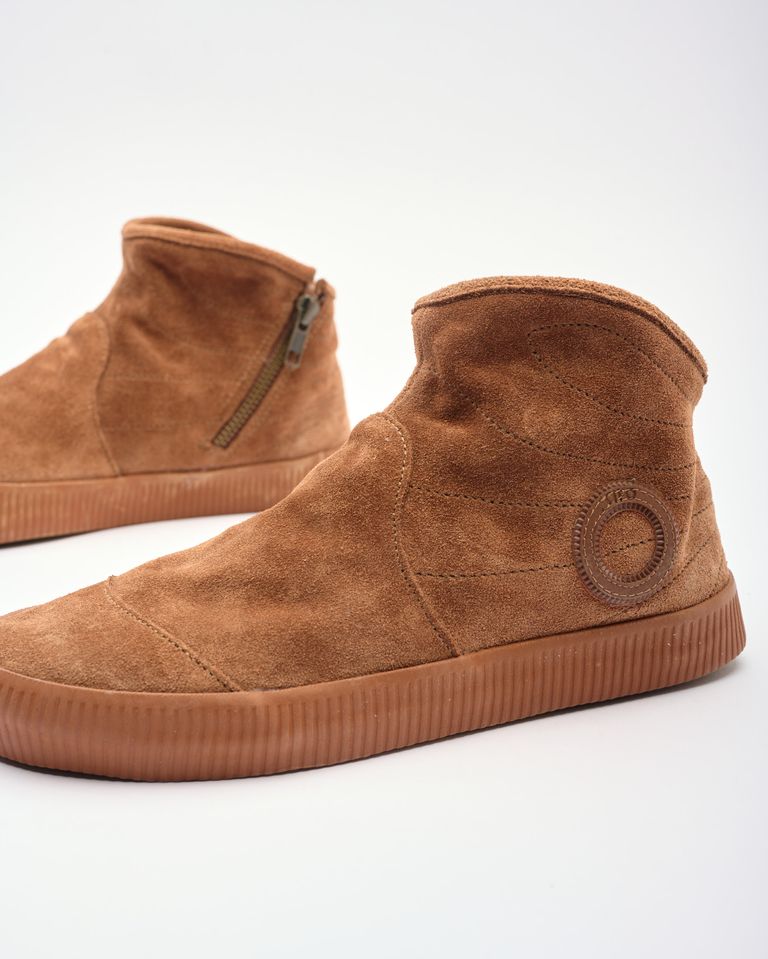 נעלי נשים - Aro - מגפוני זמש  NOELLE - קוניאק2