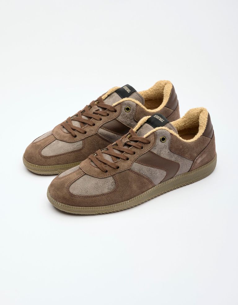 נעלי גברים - Verbenas - סניקרס SORO SUIT - חום1