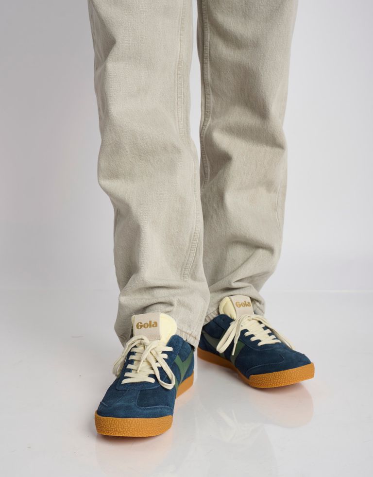 נעלי גברים - Gola - סניקרס ELAN צבעוני - כחול   ירוק3