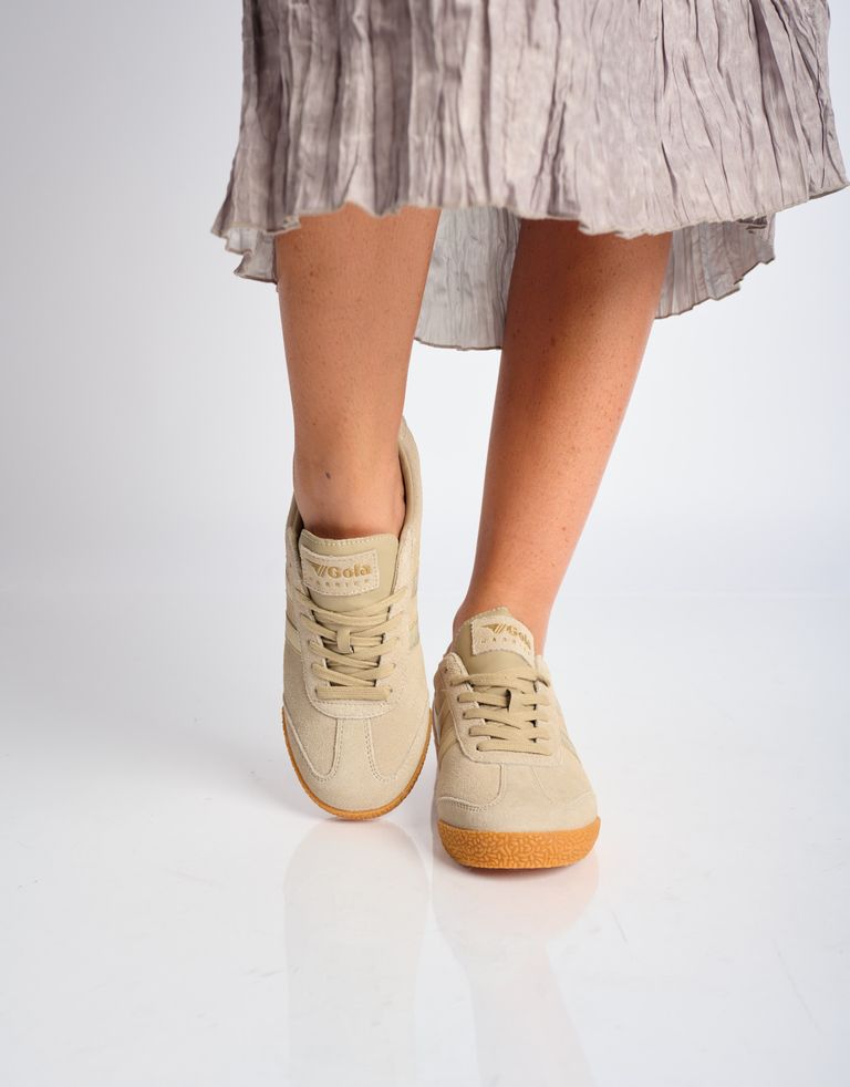 נעלי נשים - Gola - סניקרס HARRIER MIRROR - בז'3