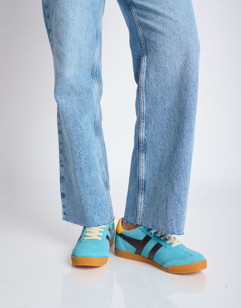 נעלי נשים - Gola - סניקרס ELAN צבעוני - תכלת4