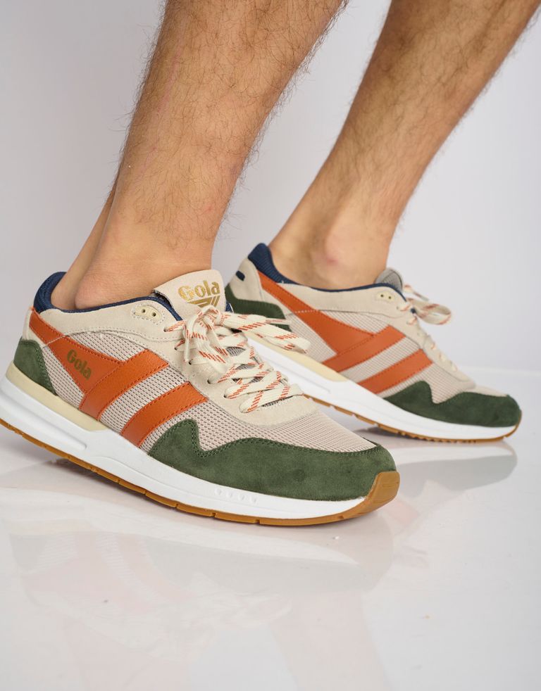 נעלי גברים - Gola - סניקרס בד וזמש DELTA - אופוויט3