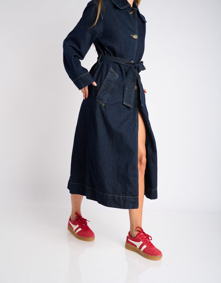 נעלי נשים - Gola - סניקרס זמש GRANDSLAM - אדום3