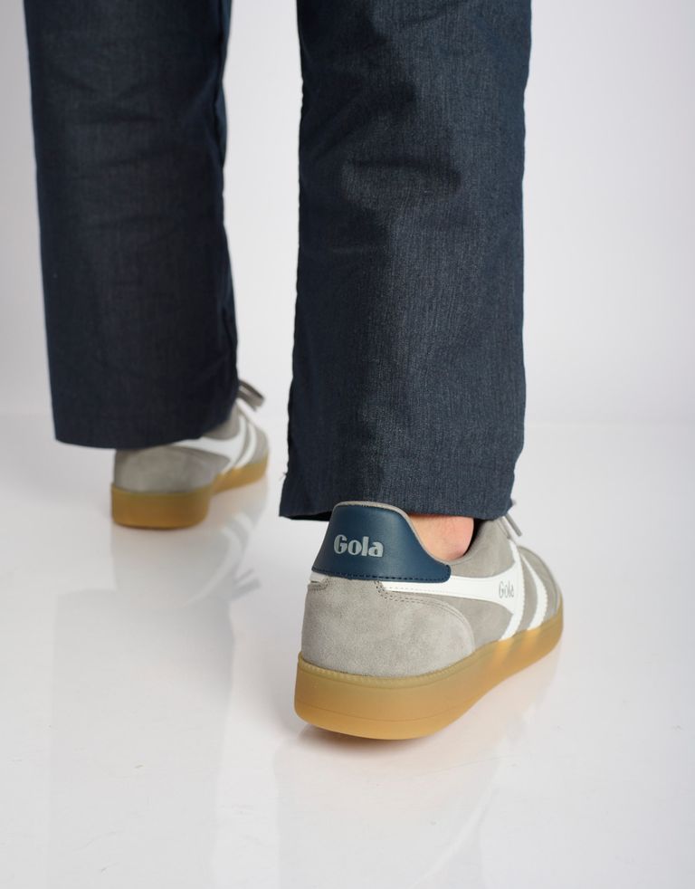 נעלי גברים - Gola - סניקרס זמש VIPER - אפור4