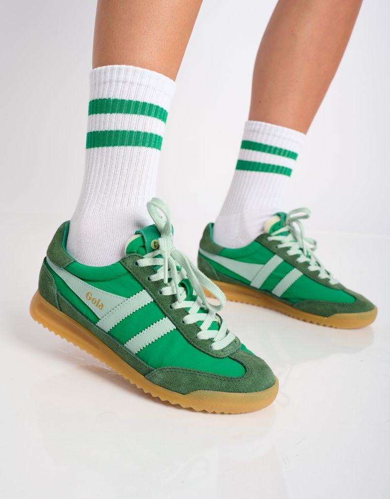 נעלי נשים - Gola - סניקרס צבעוני FIREFLY - ירוק3