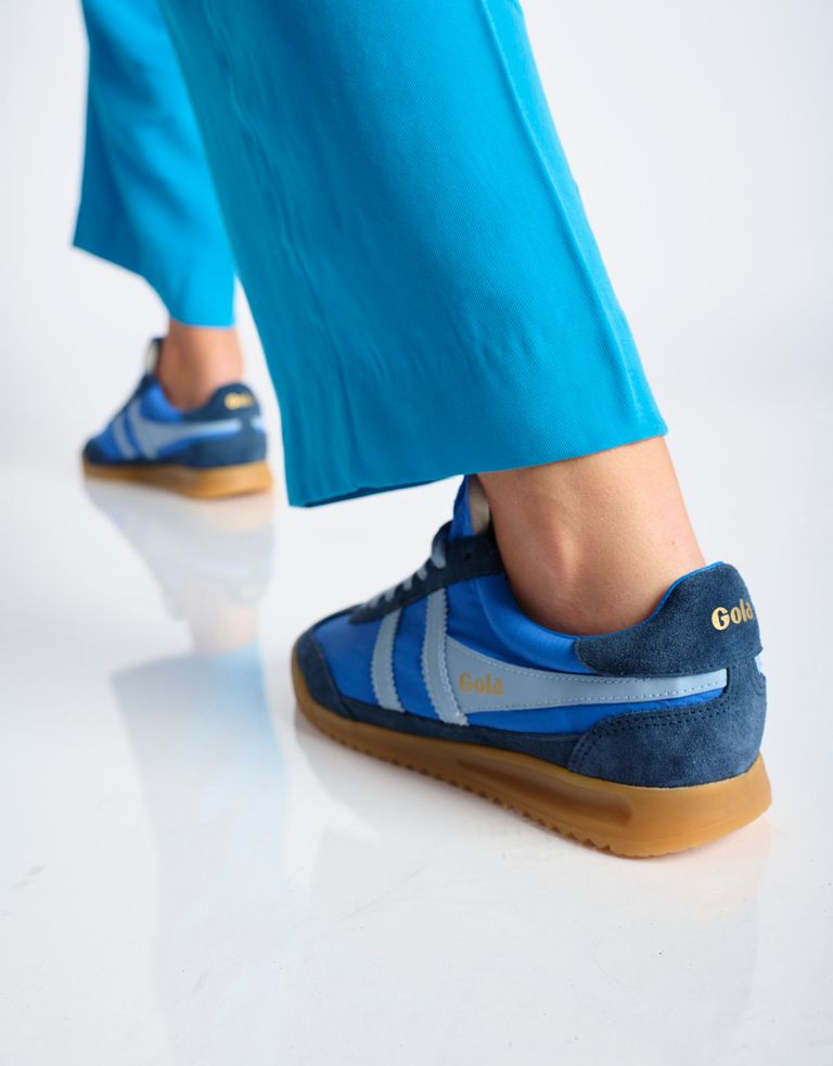 נעלי נשים - Gola - סניקרס צבעוני FIREFLY - כחול4