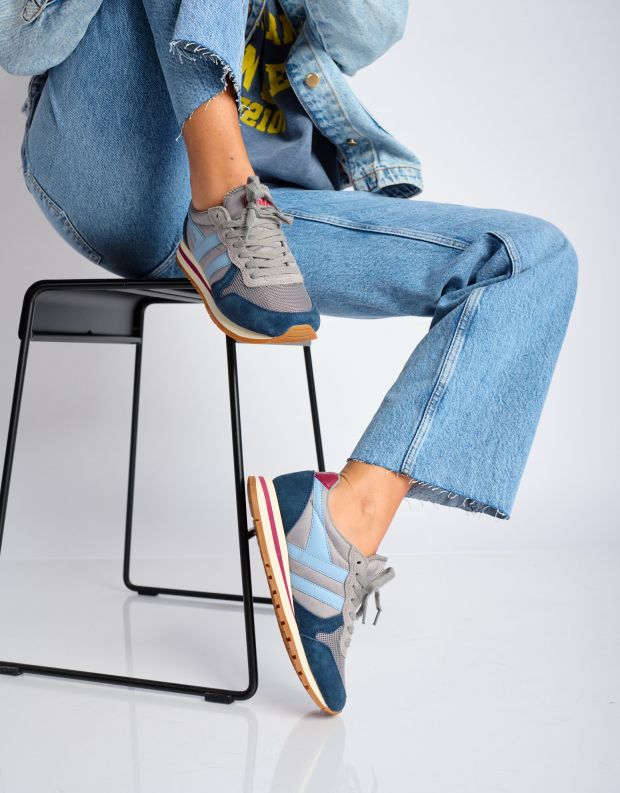 נעלי נשים - Gola - סניקרס DAYTONA - אפור   כחול