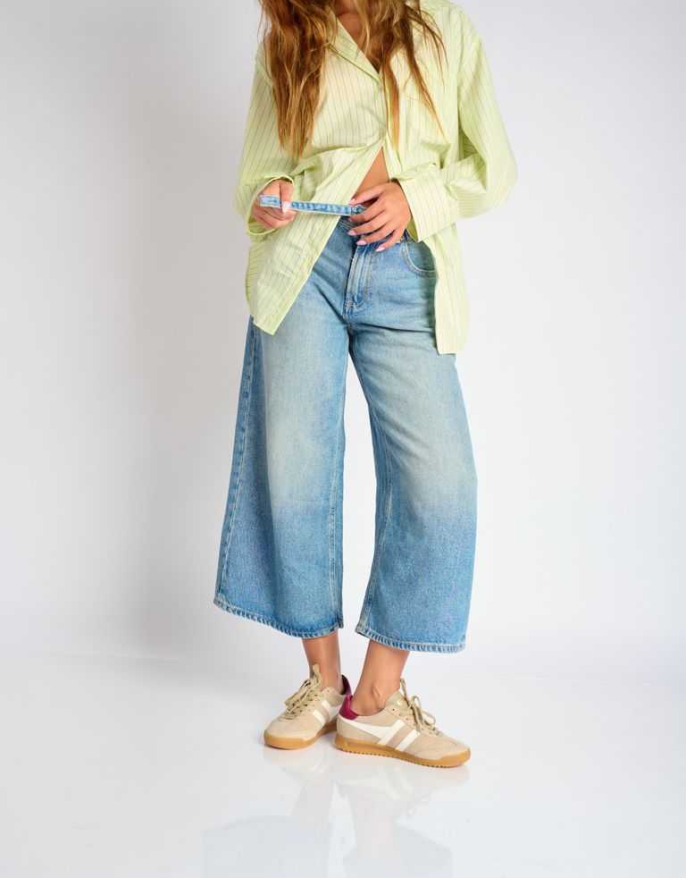 נעלי נשים - Gola - סניקרס זמש TORPEDO - בז'2