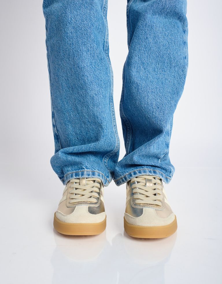 נעלי נשים - Gola - סניקרס מטאלי VIPER - זהב2