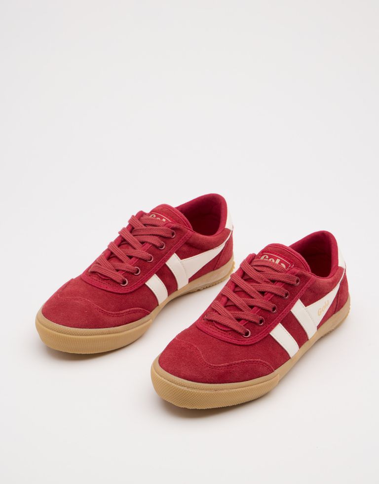 נעלי נשים - Gola - סניקרס זמש BADMINTON - אדום2