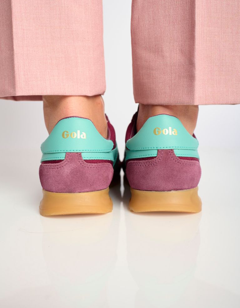 נעלי נשים - Gola - סניקרס TORNADO - בורדו4