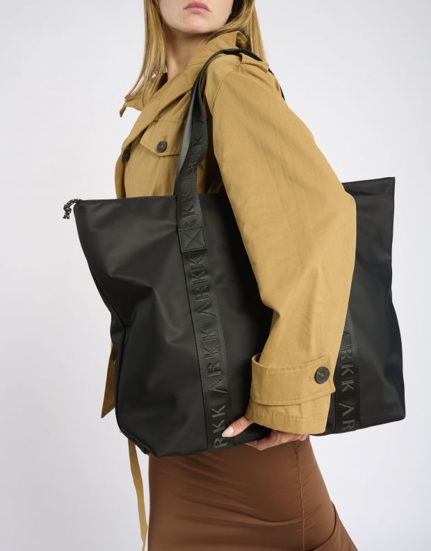 נעלי נשים - Arkk - תיק SHOPPER - שחור