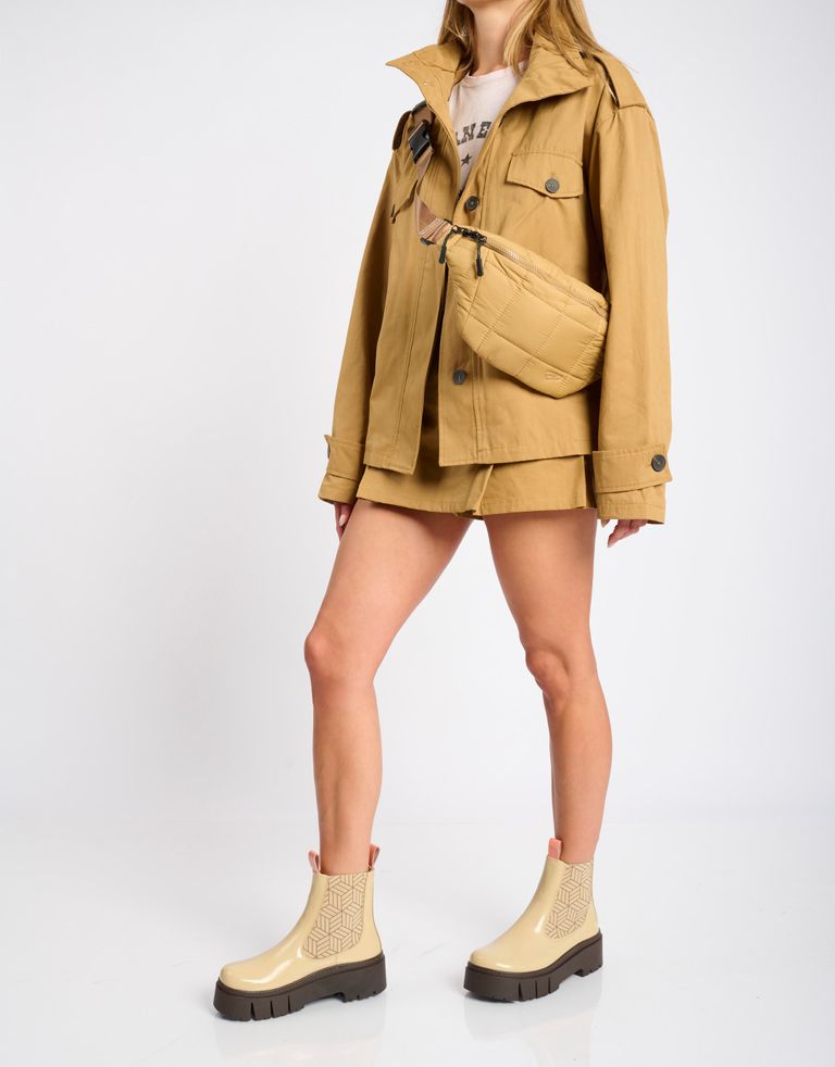 Arkk - תיק פאוצ' PADDED BUMBAG - חום בהיר3