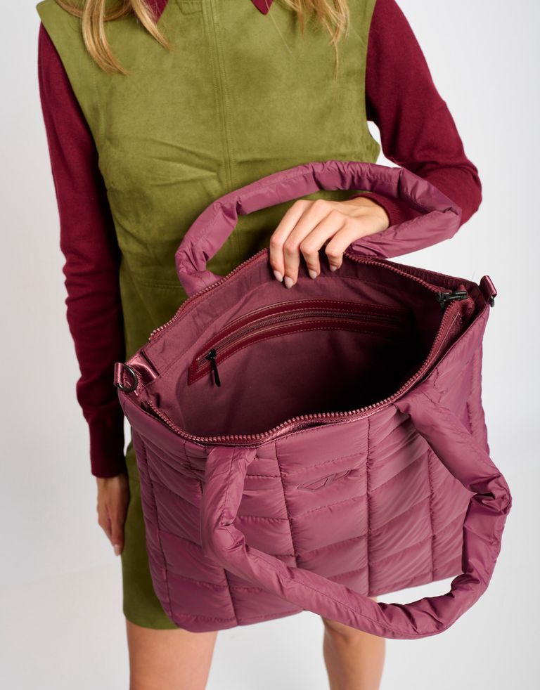 נעלי נשים - Arkk - תיק  PADDED SHOPPER - בורדו2