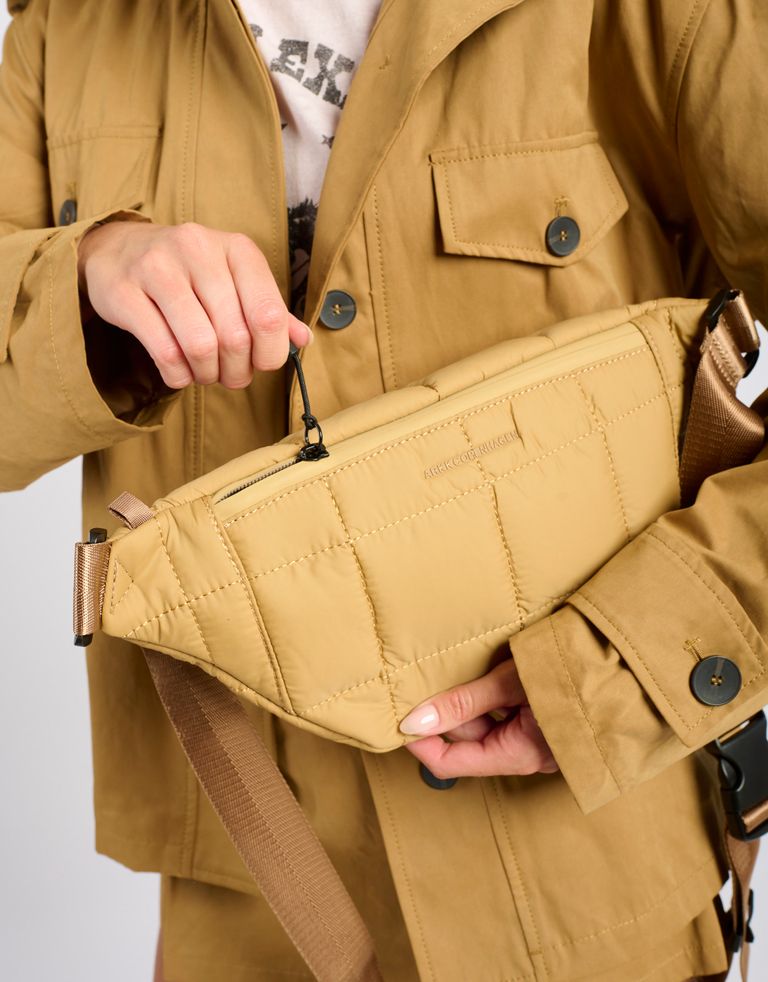 Arkk - תיק פאוצ' PADDED BUMBAG - חום בהיר4