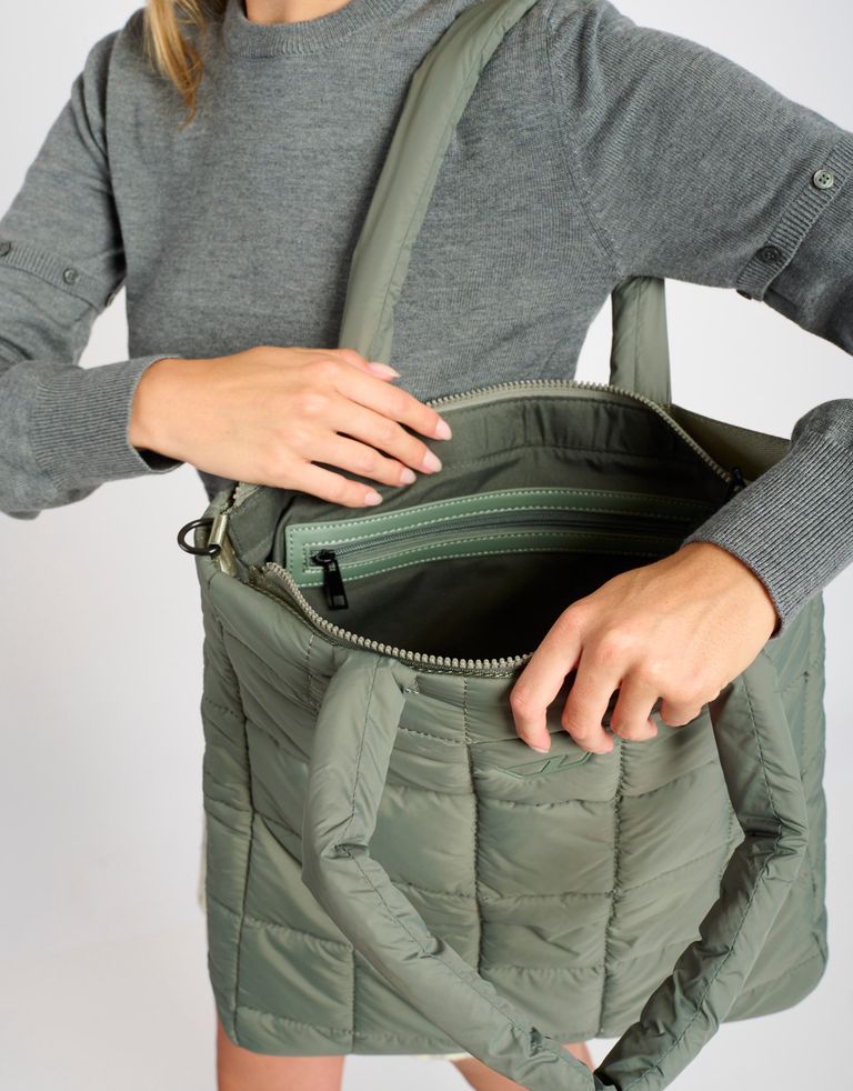 נעלי נשים - Arkk - תיק  PADDED SHOPPER - חאקי2