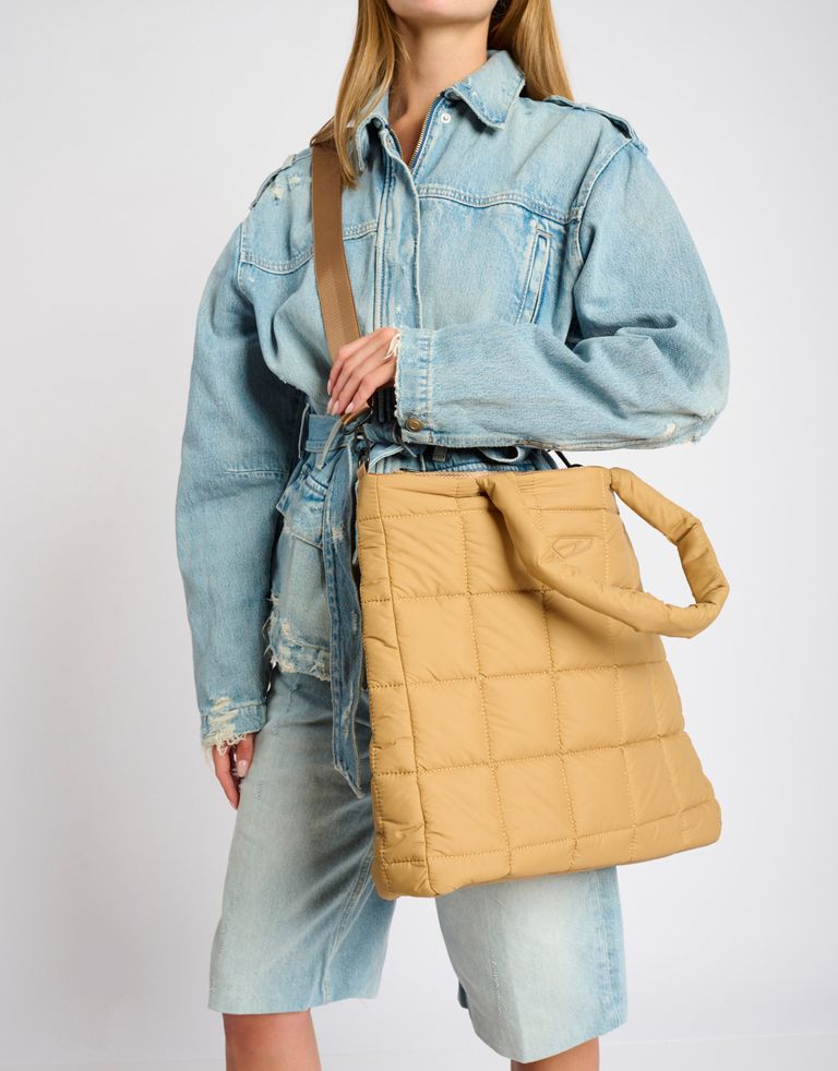 נעלי נשים - Arkk - תיק  PADDED SHOPPER - חום בהיר2