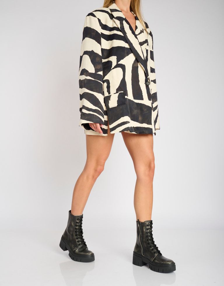 נעלי נשים - Art - מגפונים עם שרוכים YORK - שחור מיוחד2