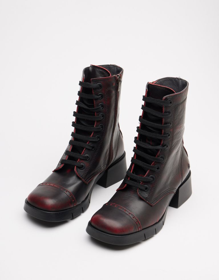 נעלי נשים - Art - מגפון שרוכים VARSOVIA - בורדו2