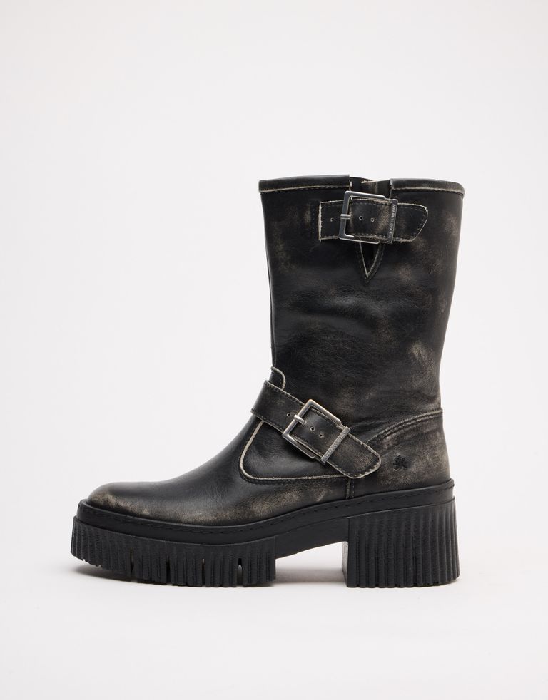 נעלי נשים - Art - מגפי פלרטפורמה YORK - שחור מיוחד4