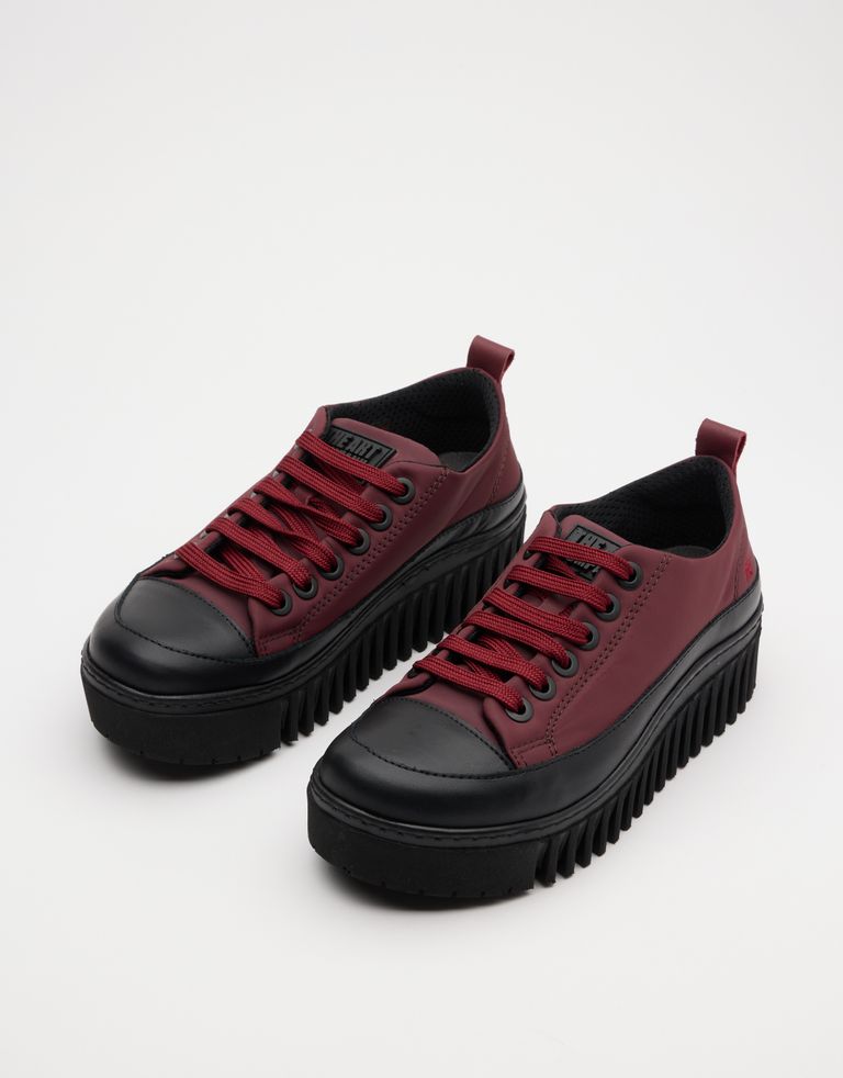 נעלי נשים - Art - נעלי שרוכים BRIGHTON - בורדו3