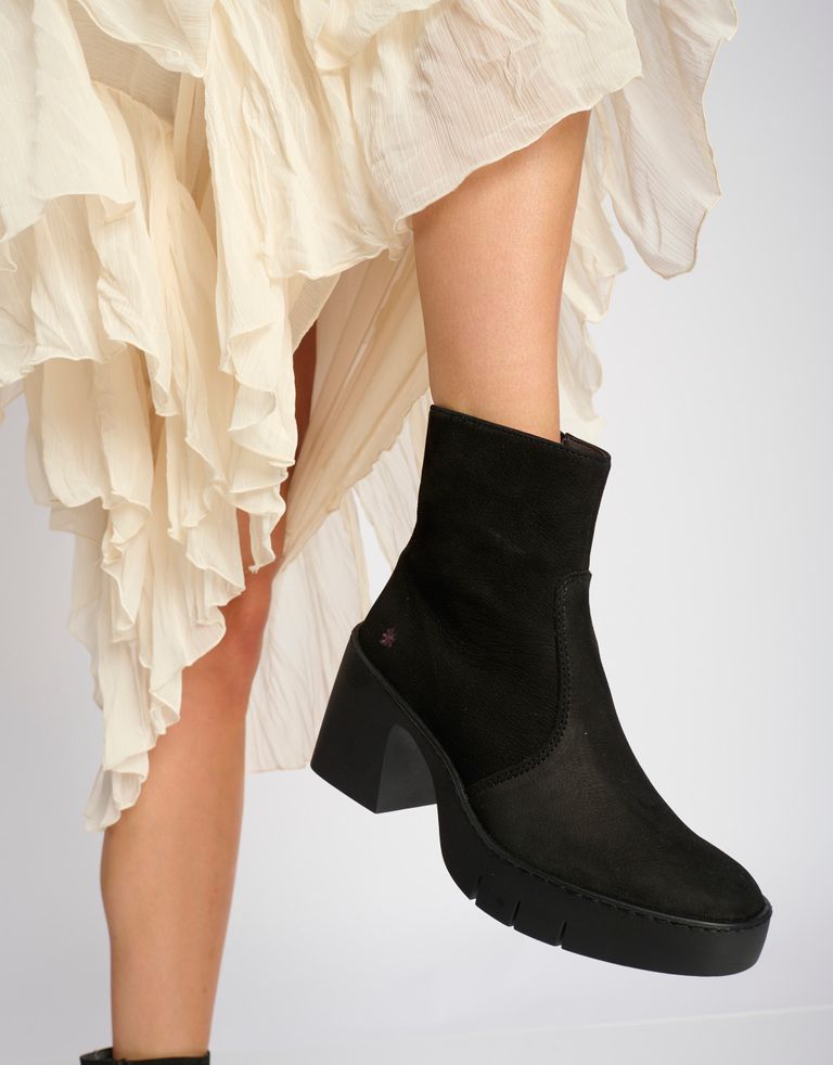 נעלי נשים - Art - מגפונים עם עקב SOFIA - שחור2