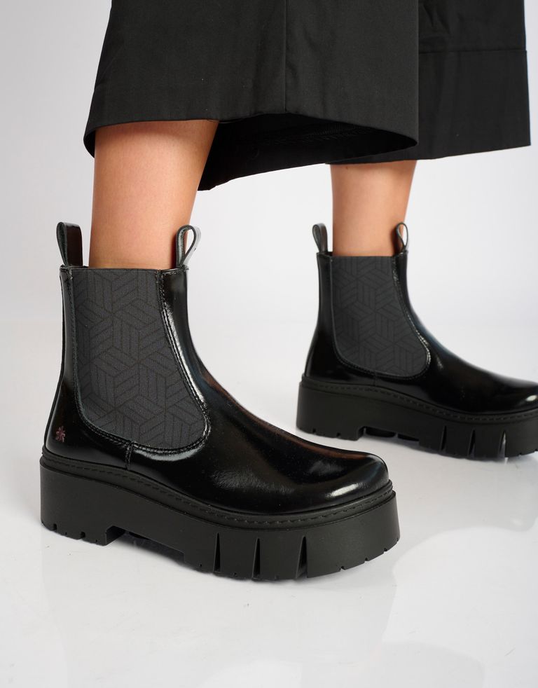 נעלי נשים - Art - מגפוני צ'לסי LEEDS - שחור3