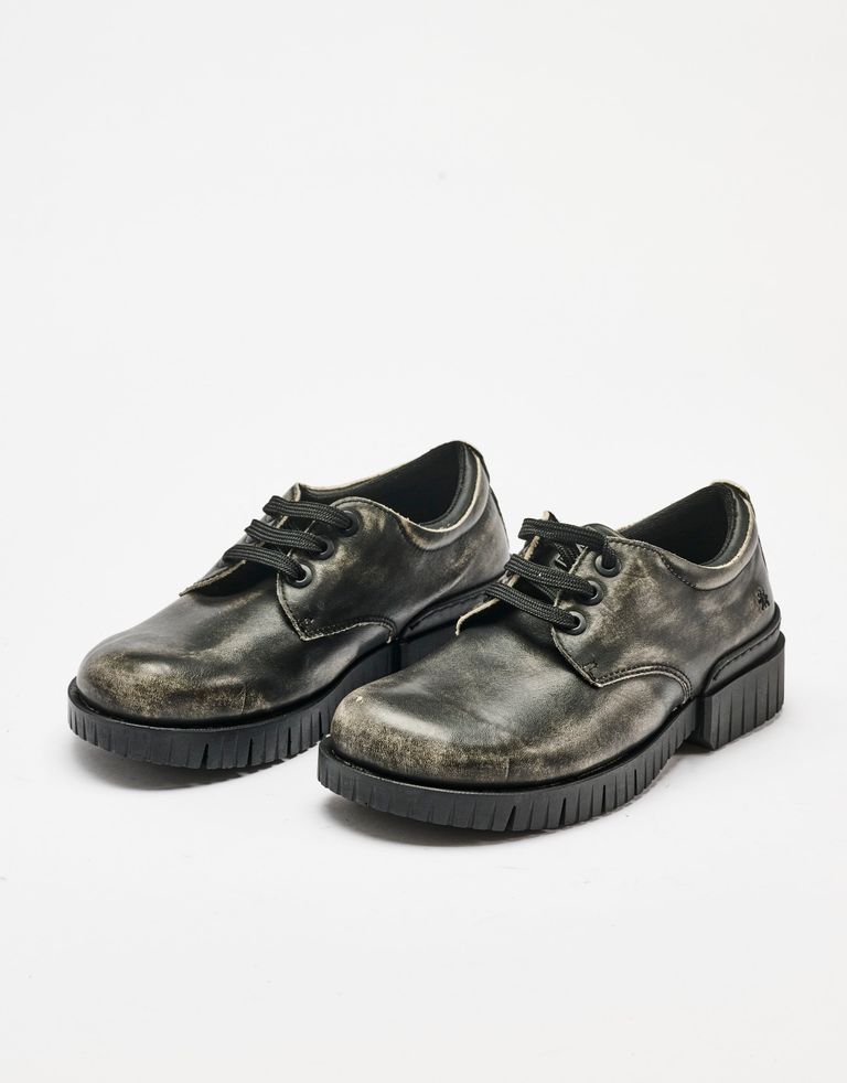 נעלי נשים - Art - נעליים עם שרוכים OXFORD - שחור מיוחד2