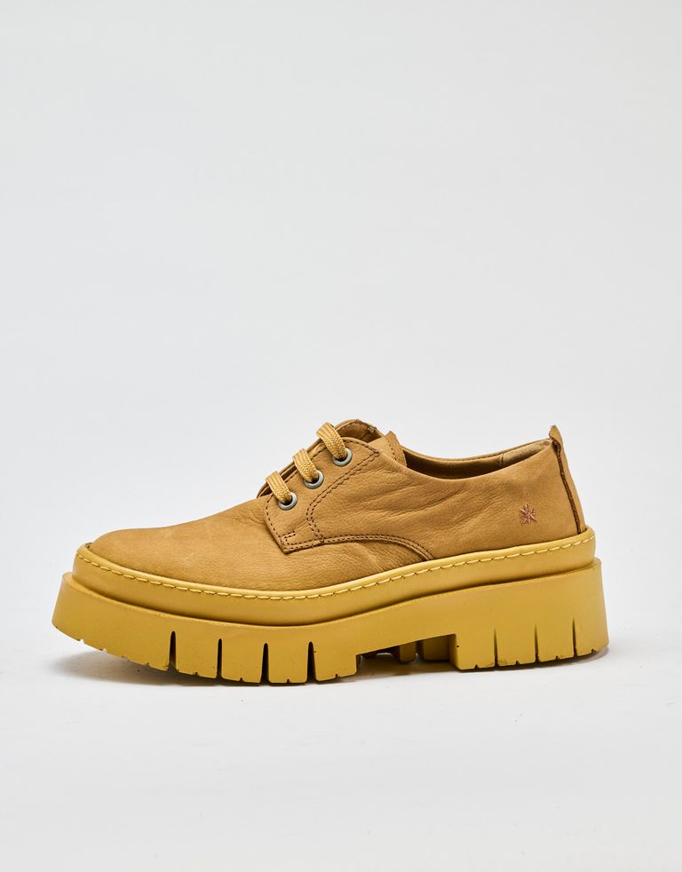 נעלי נשים - Art - נעלי פלטפורמה AMBERES - חרדל3