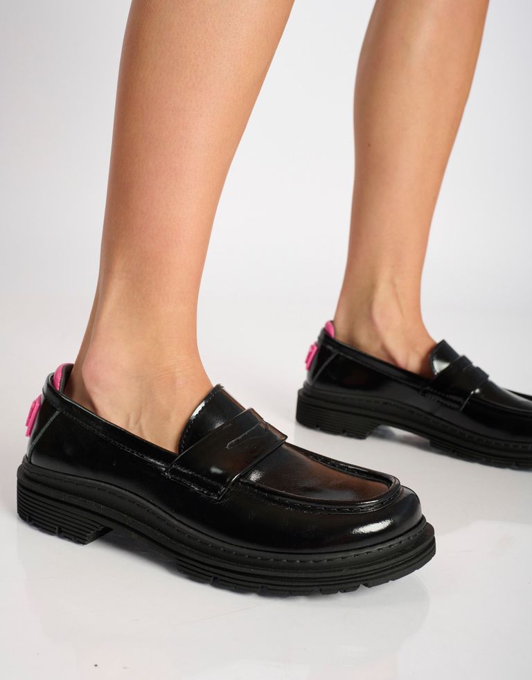 נעלי נשים - Art - נעלי מוקסין BIRMINGHAM - שחור3