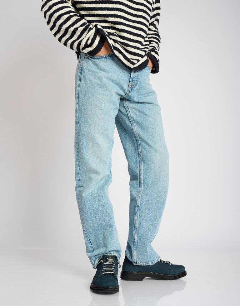 נעלי גברים - Art - נעלי עור BIRMINGHAM - כחול4