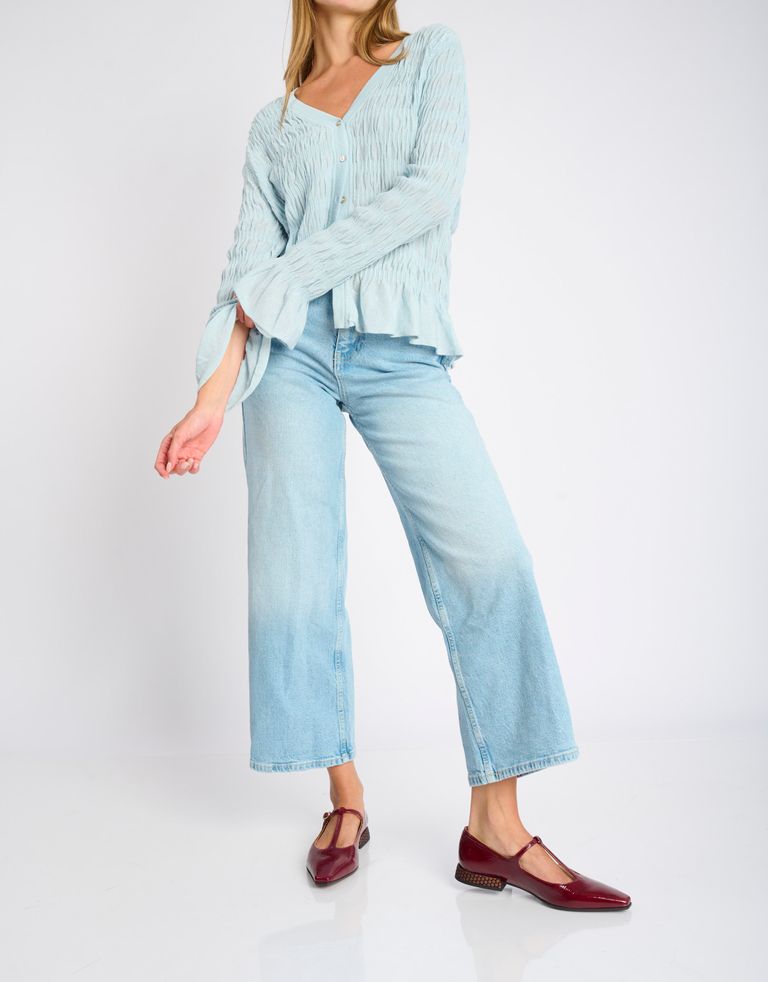 נעלי נשים - Chie Mihara - נעלי סירה שטוחות GATUS - בורדו2