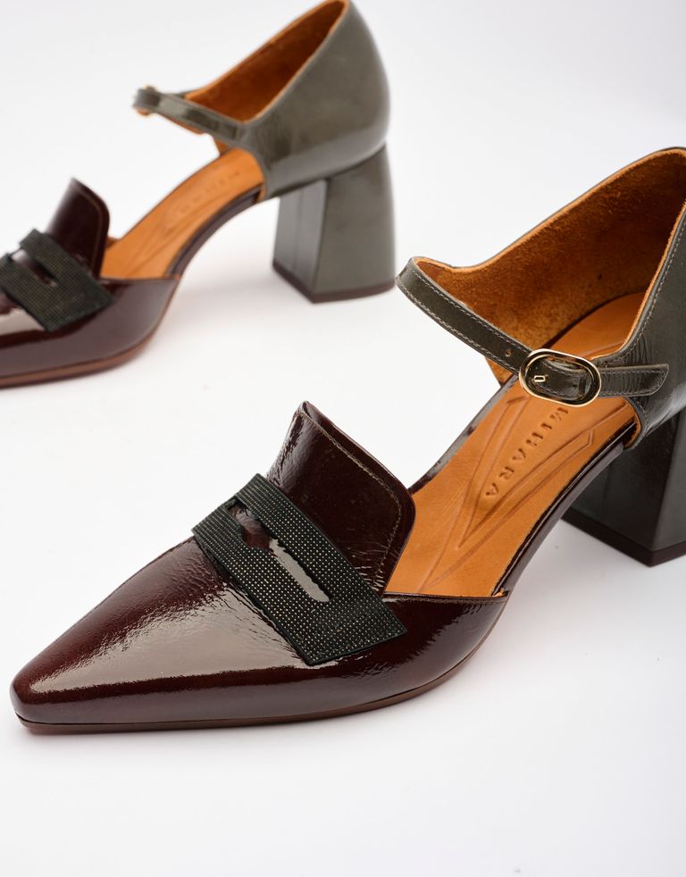 נעלי נשים - Chie Mihara - נעלי עקב ALINEA - חום3