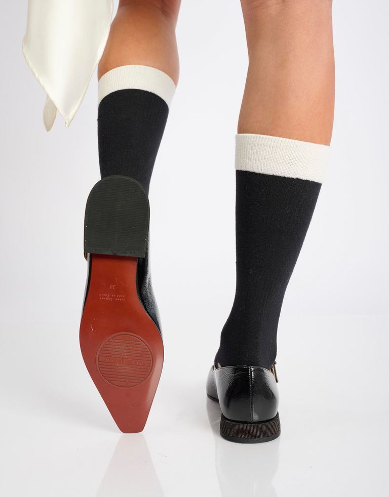 נעלי נשים - Chie Mihara - נעלי סירה שטוחות GATUS - שחור4