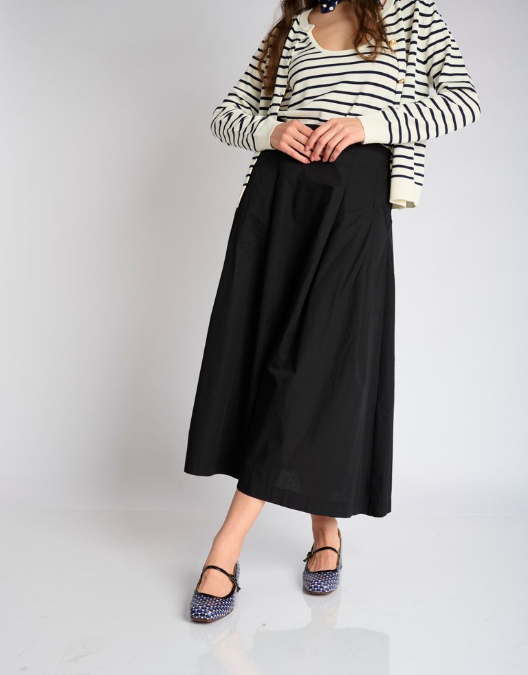 נעלי נשים - Chie Mihara - נעלי בובה עם עקב RENI - שחור כחול2