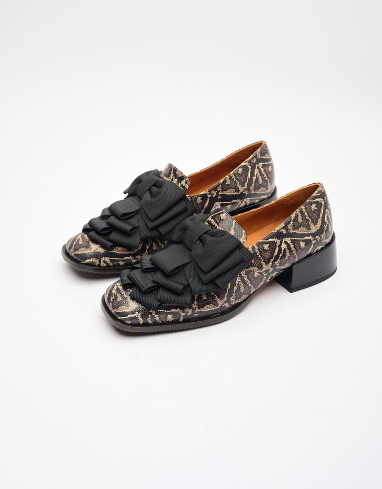 נעלי נשים - Chie Mihara - נעלי מוקסין ZAPAME - נחש3