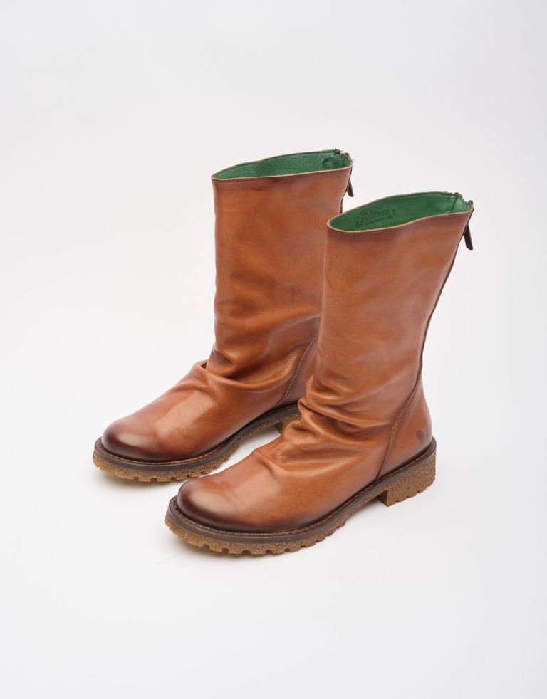 נעלי נשים - Felmini - מגפיים CASTER - חום1