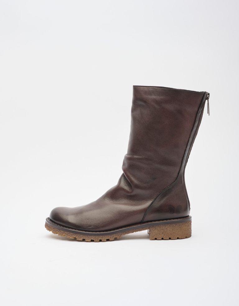 נעלי נשים - Felmini - מגפיים CASTER - חום כהה2