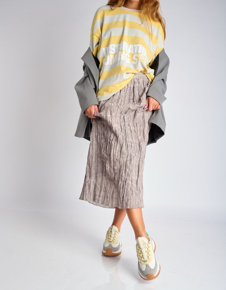 נעלי נשים - 4CCCCEES - סניקרס KAPOK PINTO - לבן   אפור2