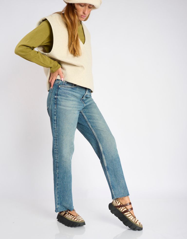 נעלי נשים - 4CCCCEES - נעלי בובה TURA BALLET - זברה2